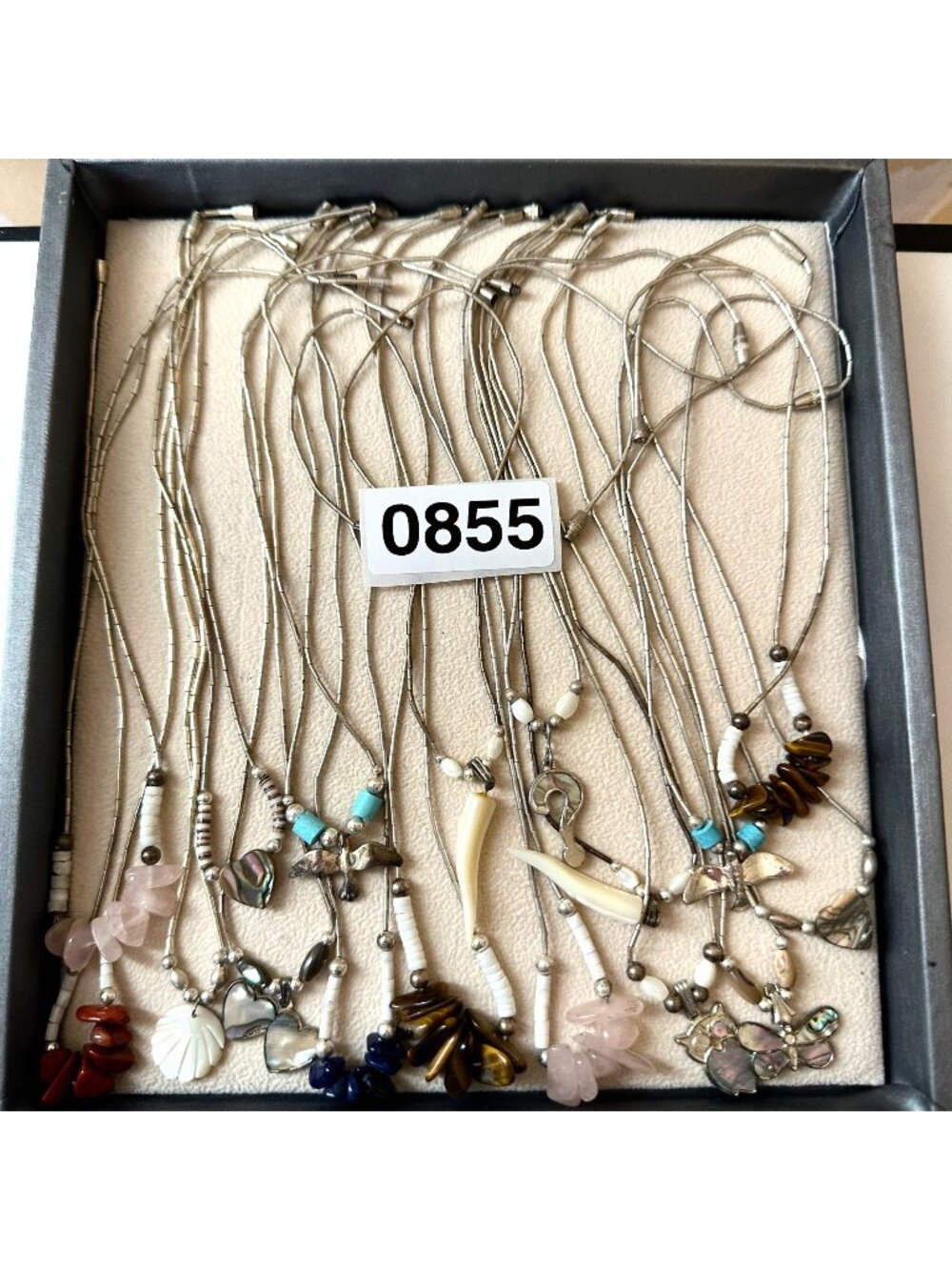 Large Lot of Vintage South Western Tourist Souvenir Necklaces Untested